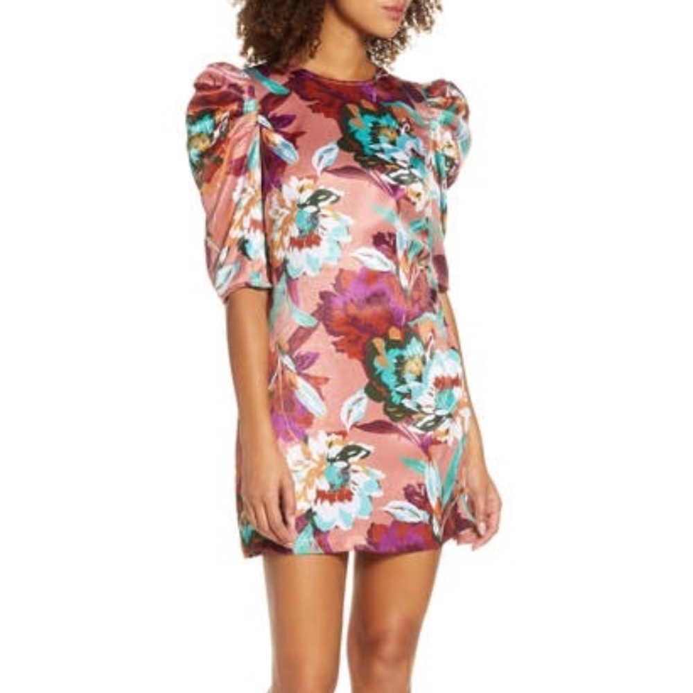 Ali & Jay Floral Mini Dress XS NWT